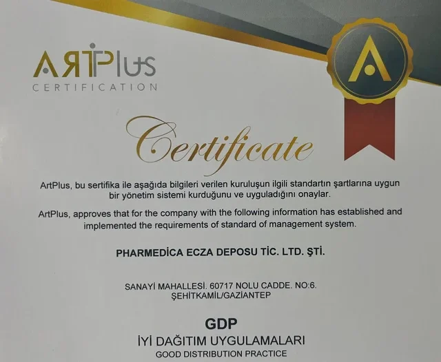 GDP — Good Distribution Practice